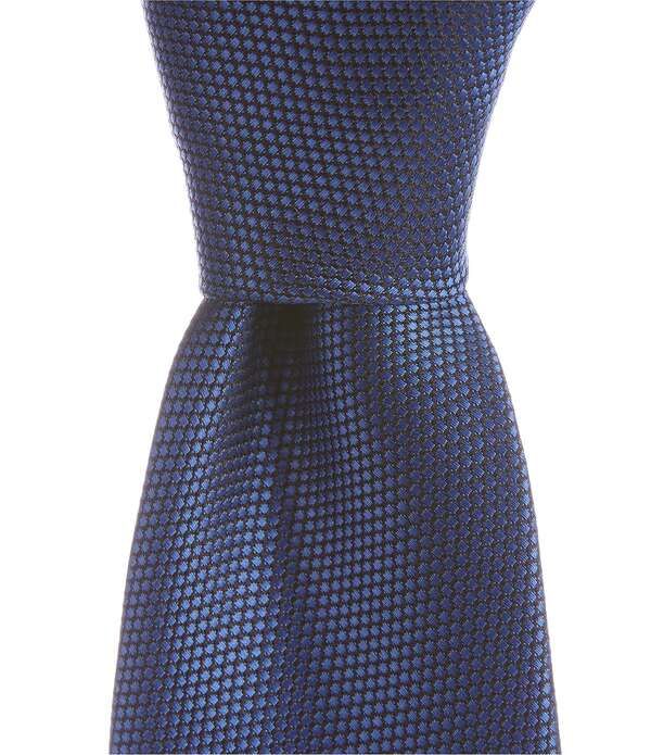 ダニエル クレミュ メンズ アクセサリー ネクタイ シルク Cremieux Summer Solid 38 Silk Tie Blue ブルー