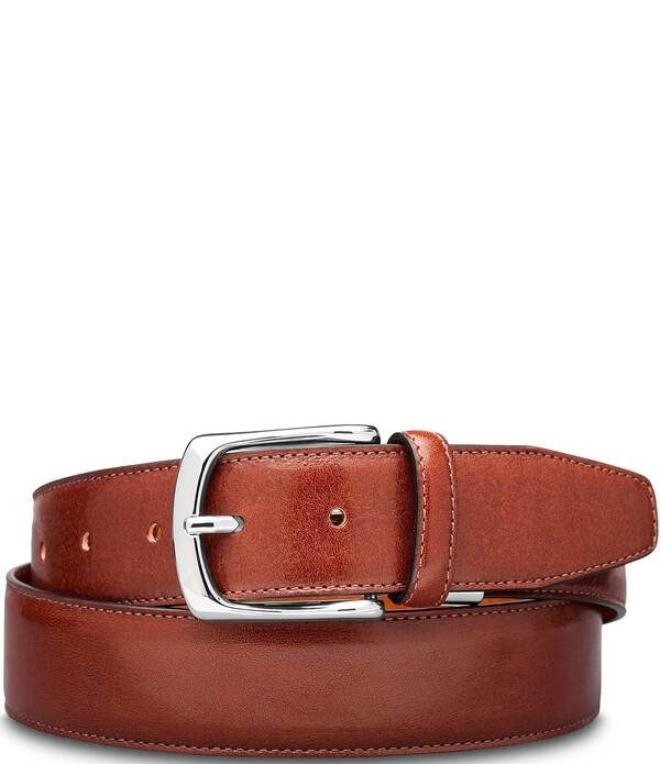ボスカ メンズ アクセサリー ベルト レザー Bosca Roma Old Leather Belt Dark Brown ブラウン