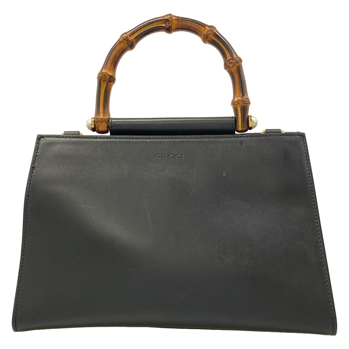 GUCCI(グッチ) ハンドバッグ ニムフェア 459076 黒 レザー