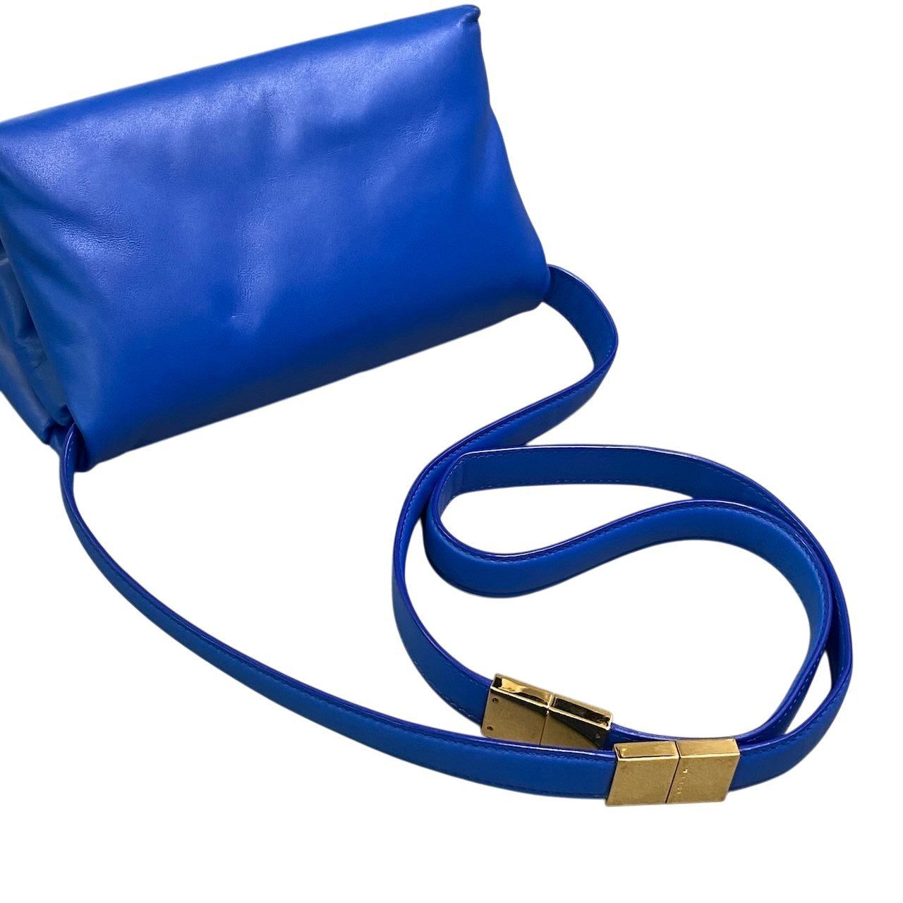 Ae16 MARNI マルニ ショルダーバッグ 3WAY PRISMA SMALL BAG ブルー 