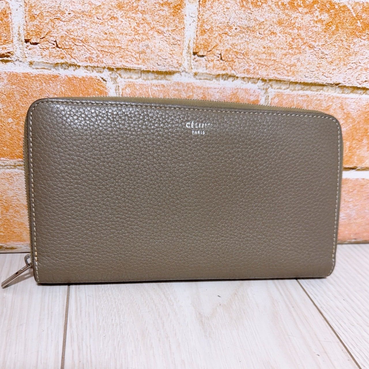 (美品) CELINE(セリーヌ) 長財布 ラウンドファスナー 17,608円