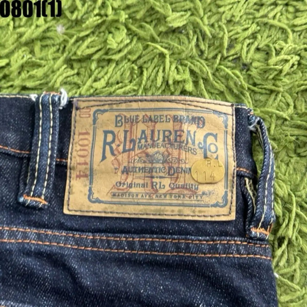 ポロラルフローレン ブルーレーベル デニムパンツ 32 6,808円