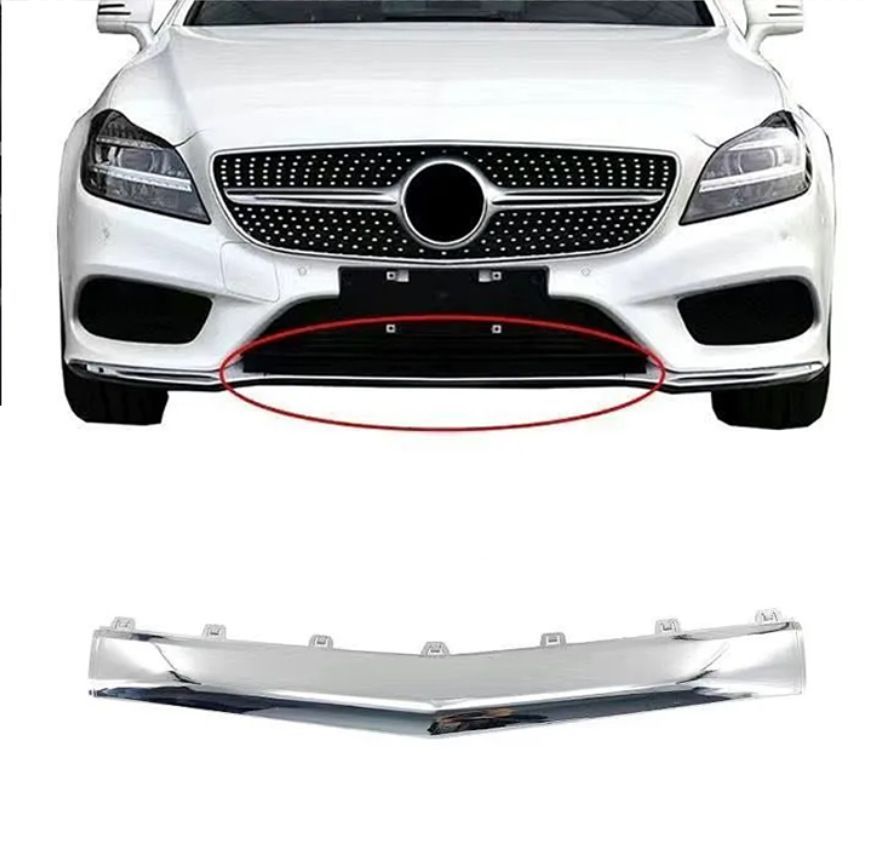 2014-2017年 ベンツ CLS260/CLS320/CLS400対応 フロントバンパーモール