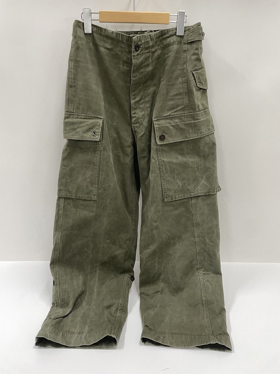 50’s　オランダ軍　ダブルフェイス　カーゴパンツ　ヴィンテージ【M128-20260801-04KS】