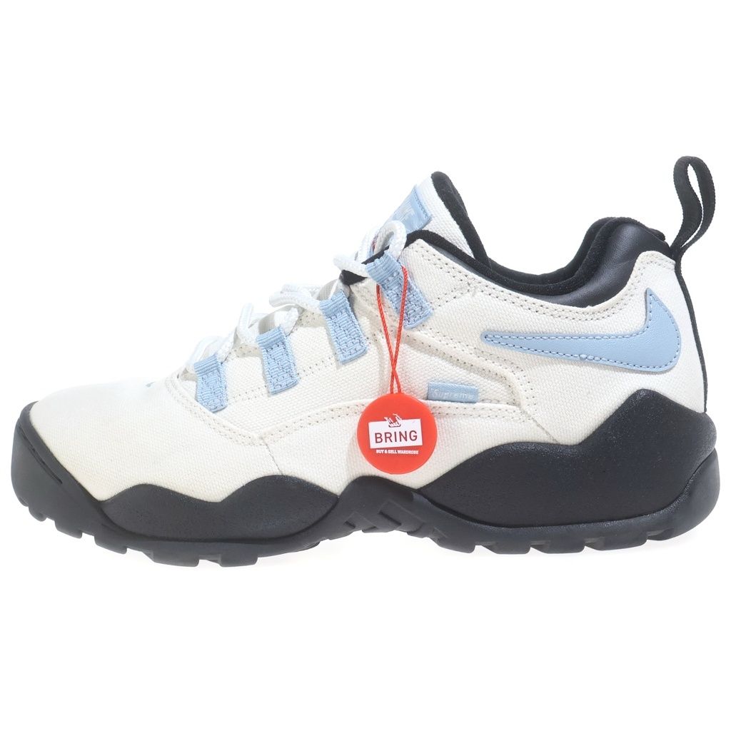 NIKE (ナイキ) ×SUPREME NIKE SB LOW シュプリーム ナイキSB キャンバスローカットスニーカー ホワイト /ブラック US10/28cm FQ3000-100