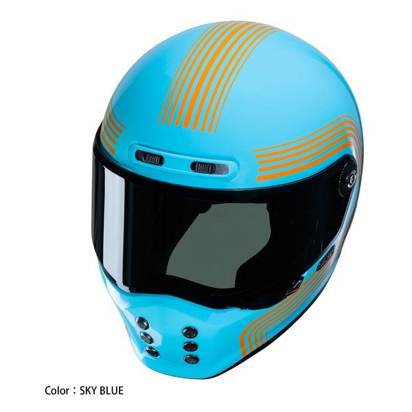 HJC エイチジェーシー V10 フォニ スカイブルー/Ｓサイズ HJH269BU01S (2655602)
