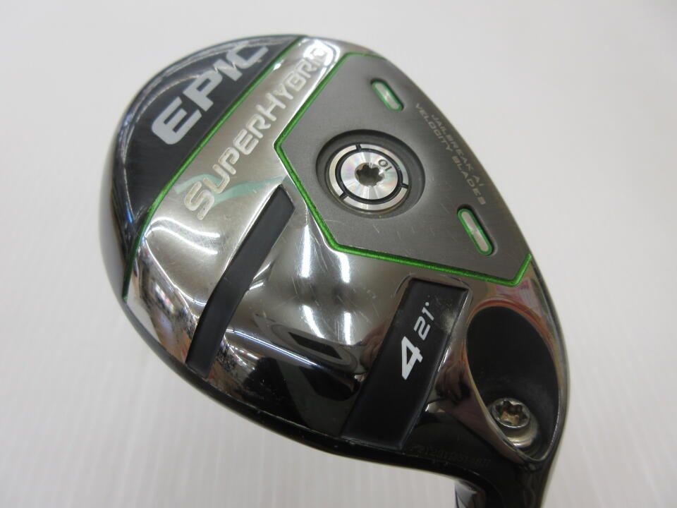 キャロウェイ　EPIC SUPER HYBRID　21度　Diamana 55 for Callaway　Sフレックス　ユーティリティ　中古　ゴルフドゥ！南風原店【最短即日発送】 14,458円