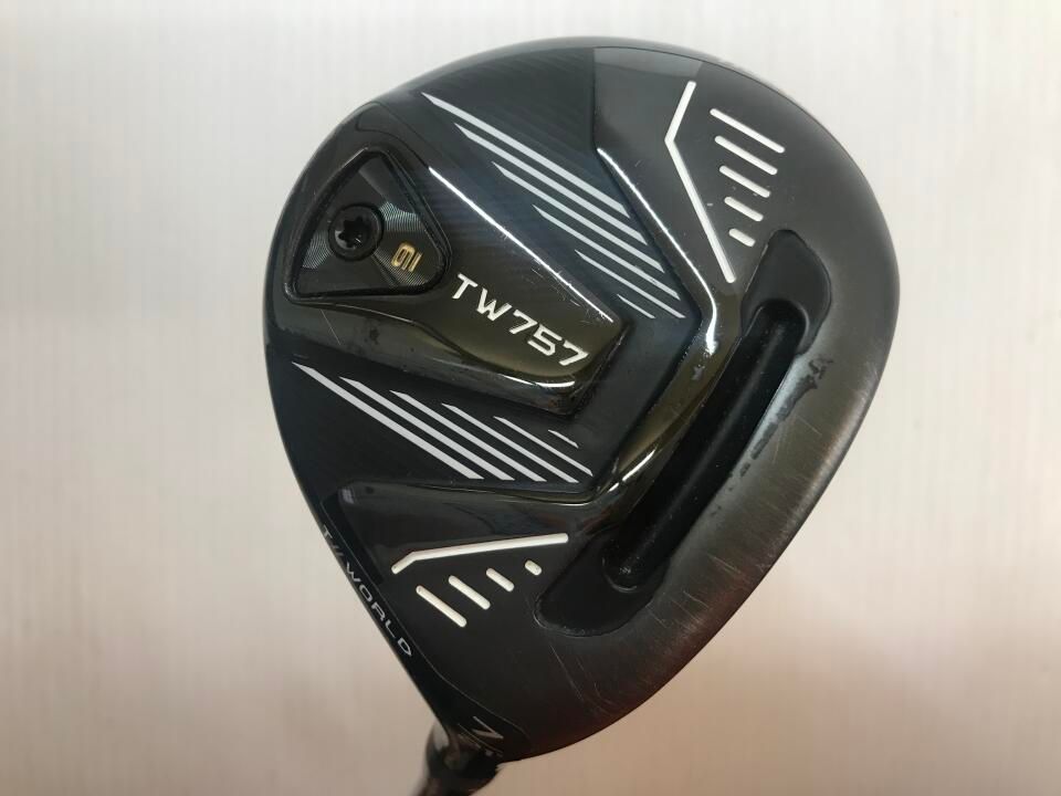 ホンマゴルフ　TOUR WORLD TW757　21度　VIZARD PT50　UNIフレックス　ユーティリティ　中古【最短即日発送】