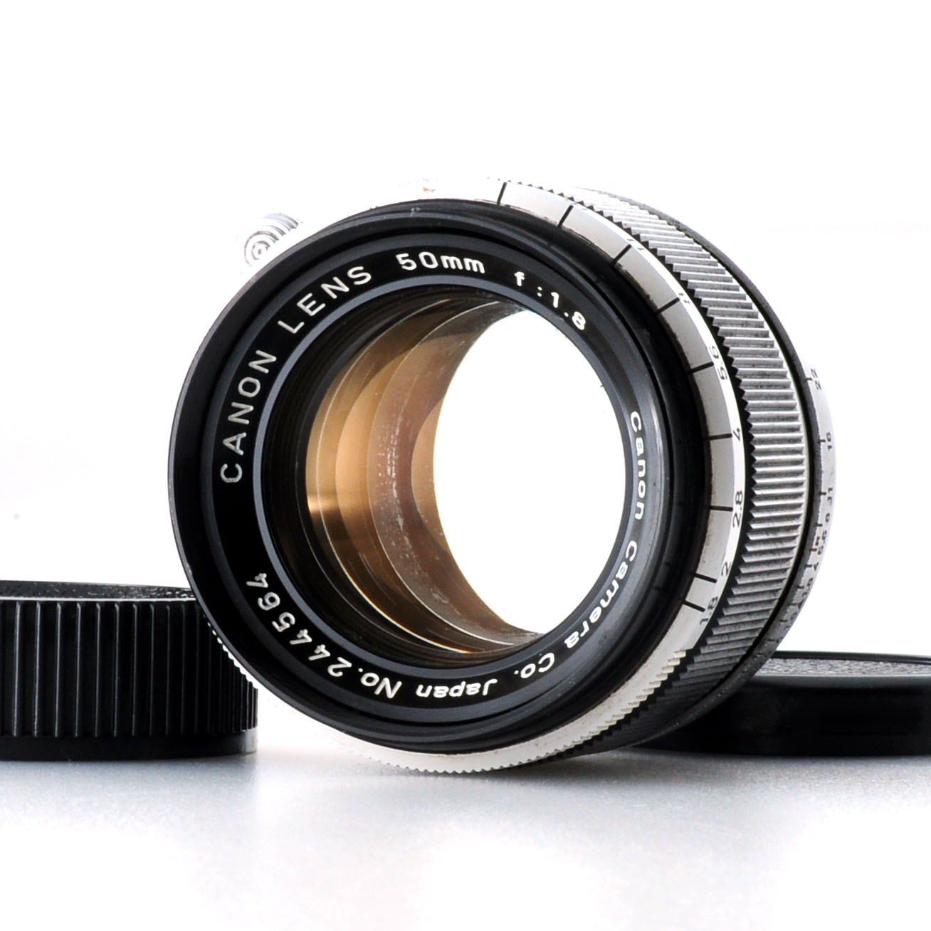 [캐논] 캐논 렌즈 50mm F1.8 L39 LTM MF 렌즈 #U804B