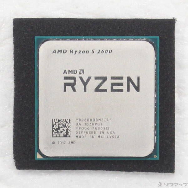 ソフマップ 〔品〕 Ryzen 5 2600 〔3.4GHz／SOCKET AM4〕【262】