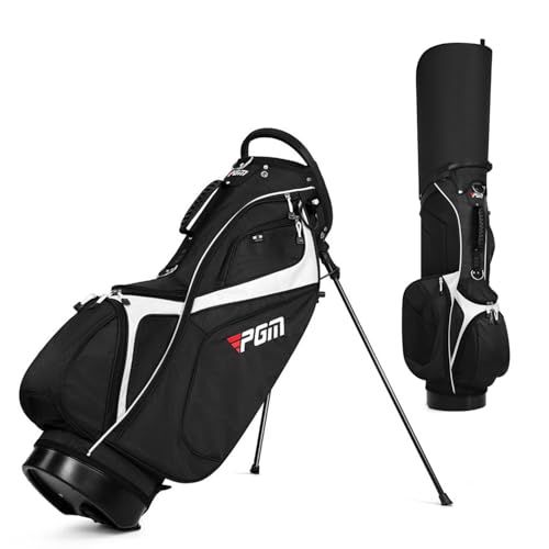 (カメルン) ゴルフキャディーバック 軽量 2.4kg スタンド ゴルフバック 14分割 47インチまで入る スポーツモダン フルセパレート ゴルフ キャディバッグi
