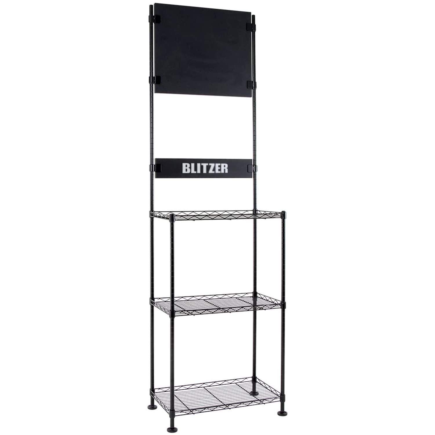 BLITZER(ブリッツァー) ダーツスタンド スチールラック方式採用 本体サイズ: 約 202 x 61 x 36 cm 自立式 簡単組立 ダーツホルダー付属 安定性のある大型アジャスター(足)採用 インテリアの雰囲気を邪魔しない本格的な仕様 BSD21-i