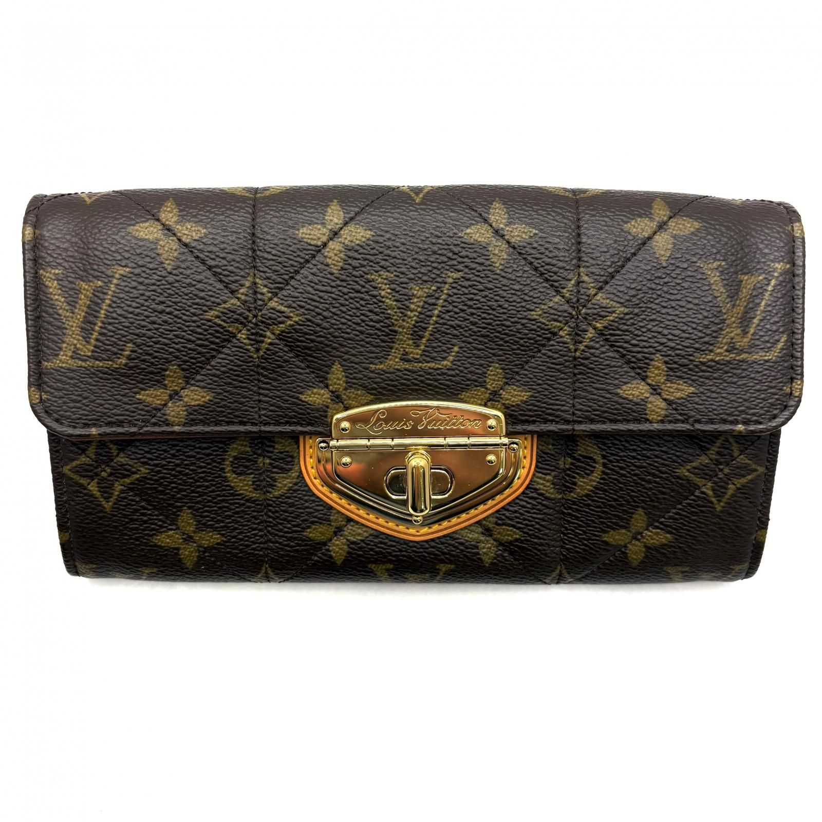 LOUIS VUITTON ルイ・ヴィトン ポルトフォイユ・サラ モノグラム・エトワール M66556 二つ折り財布 レザー/ﾓﾉｸﾞﾗﾑ･ｴﾄﾜｰﾙ ﾓﾉｸﾞﾗﾑ･ｴﾄﾜｰﾙ ダークブラウン ユニセックス【中古】471