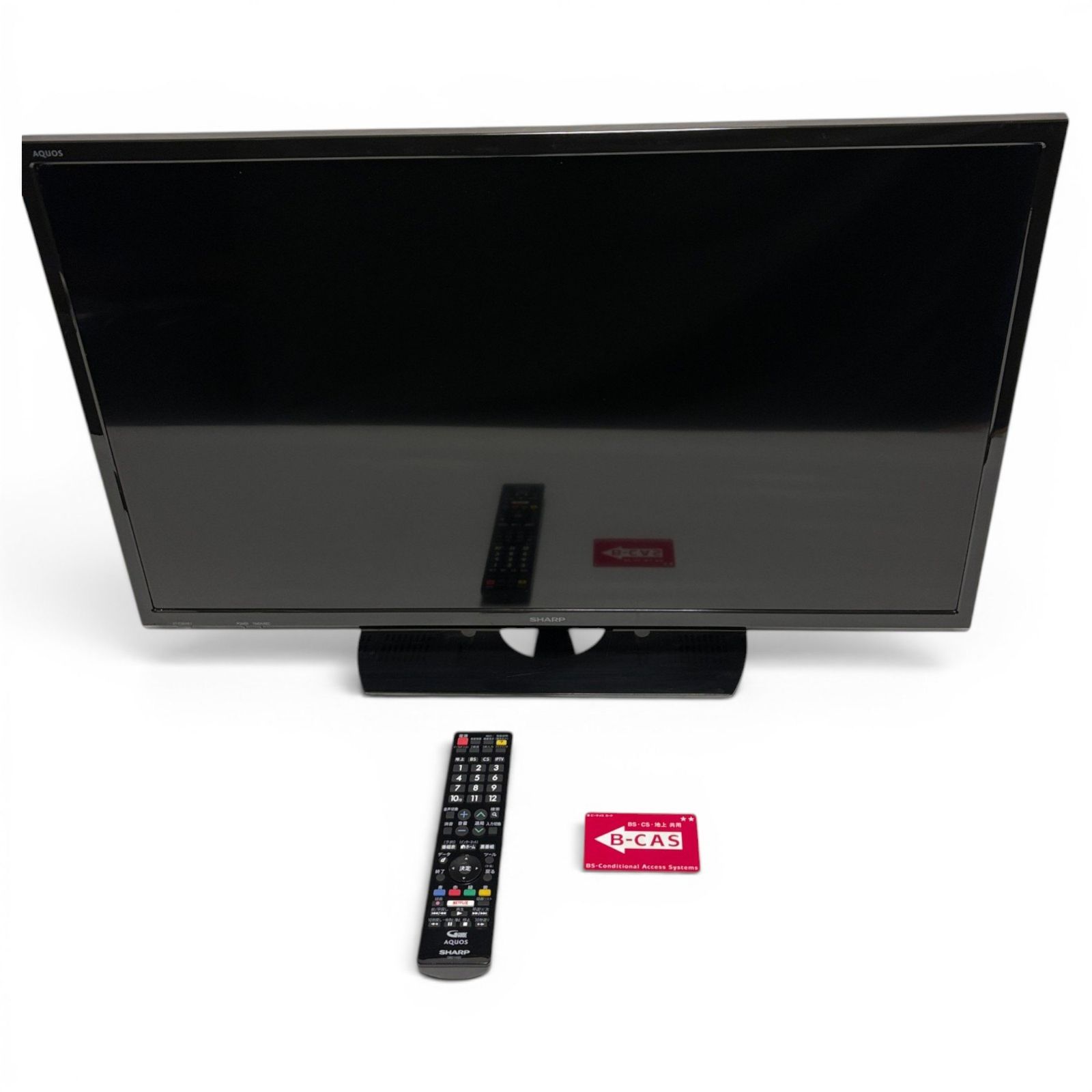 ○ シャープ SHARP 液晶テレビ AQUOS 2T-C32AE1 32V型 ブラック 外付け
