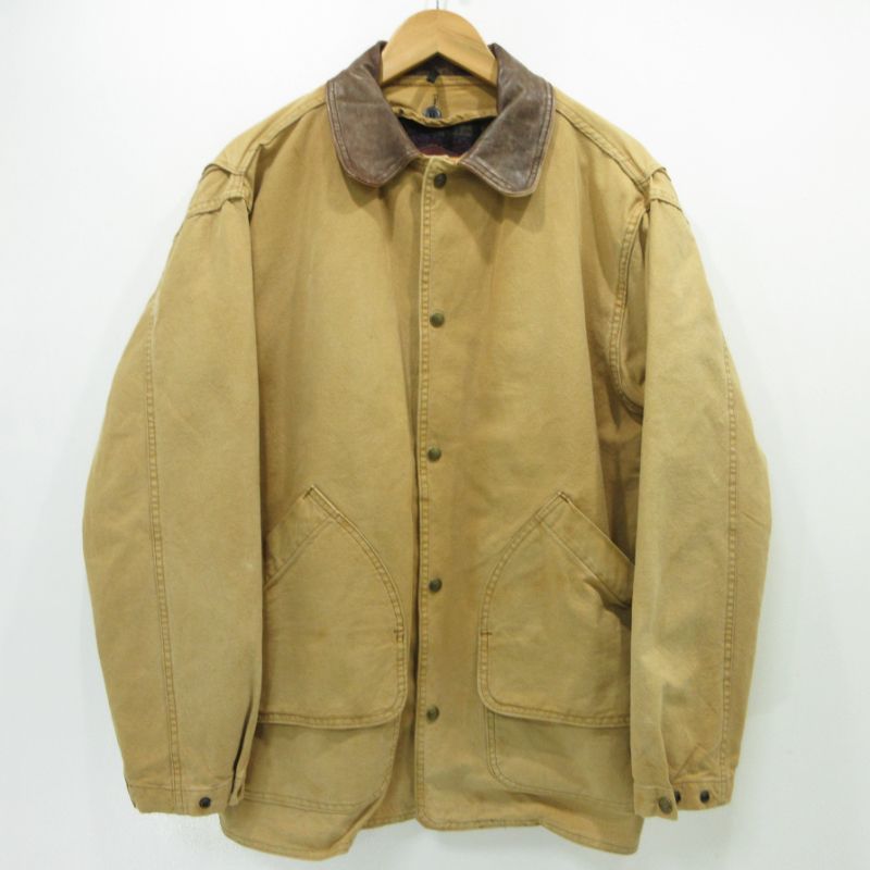 【三重本店】 中古 WOOLRICH | ウールリッチ ハンティングジャケット ベージュ サイズ：M 【93】