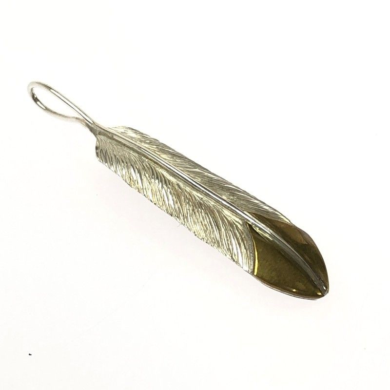 【中古品】 BIG HAND ビッグ ハンド SV925 FEATHER PENDANT TOP 0278 2026 シルバー925 フェザー ペンダント トップ アクセサリー 【191-260801-rt-06-tagh】