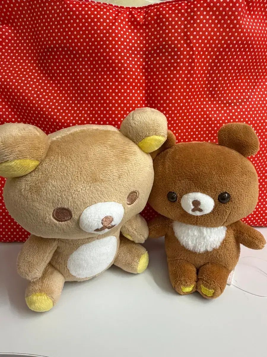 リラックマ コグマ 手をぎゅっと握った ぬいぐるみ セット