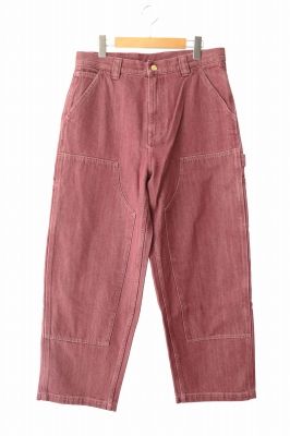 カーハート carhartt WIP Ethan Double Knee Pant イーサン ダブルニー パンツ A261038 S 赤 レッド ブランド古着ベクトル 中古 260801