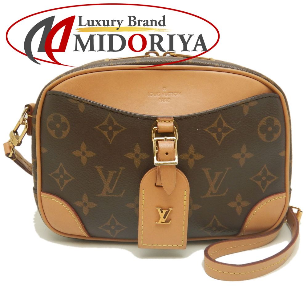 LOUIS VUITTON ルイヴィトン モノグラム ドーヴィルMINI M45528 ショルダーバッグ ブラウン レディース /254143【中古】