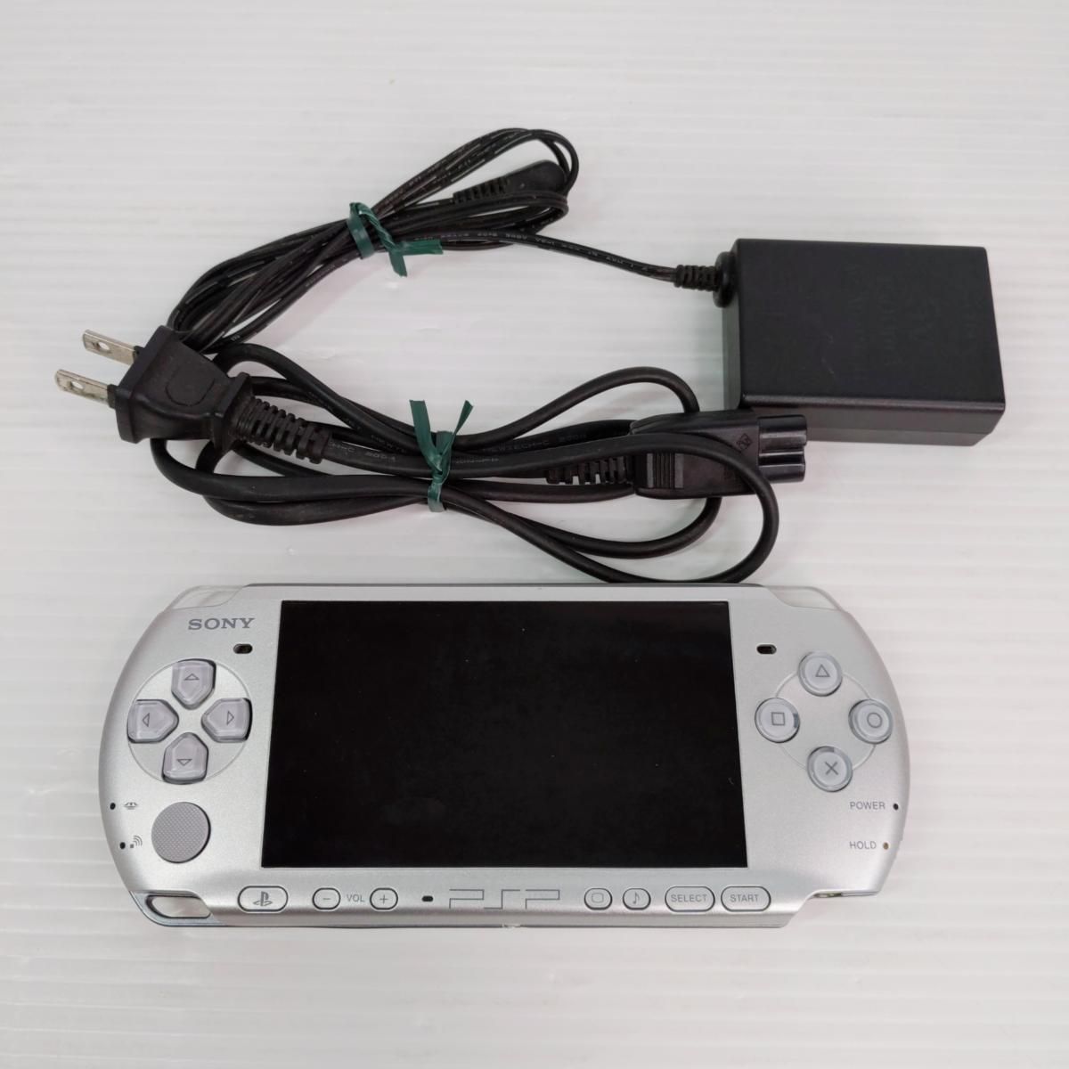 【中古現状品】SONY プレイステーションポータブル PSP3000 シルバー ○YR-55235○ 7,400円