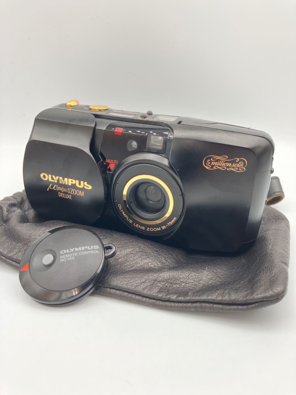 □ OLYMPUS オリンパス μ[mju:] ZOOM DELUXE フィルムカメラ