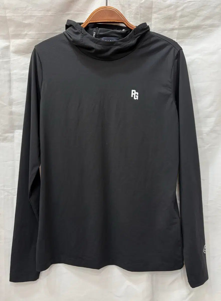 26年製 パーリーゲイツ ゴルフ フーディー Tシャツ ブラック レディース サイズ1