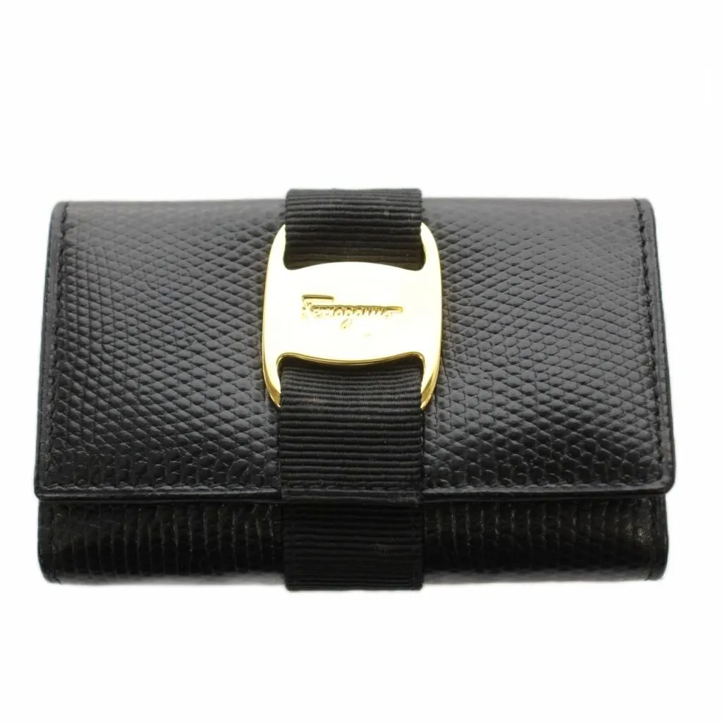 サルヴァトーレフェラガモ Salvatore Ferragamo ヴァラ キーケース 6連