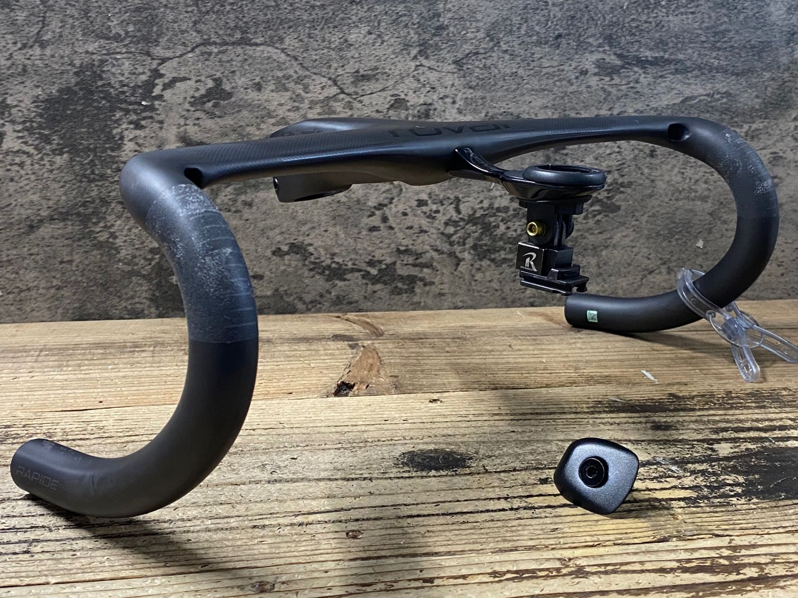 KJ948 ロヴァール ROVAL RAPIDE COCKPIT カーボン ドロップハンドル 一体型 C-C400mm 100mm OS
