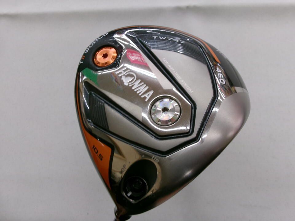 ホンマゴルフ　TOUR WORLD TW747 460　10.5度　VIZARD FP-4　Sフレックス　ドライバー　中古　ゴルフドゥ！松本店【最短即日発送】