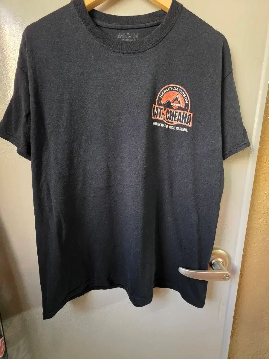 ハーレーダビッドソン 半袖Tシャツ ブラック