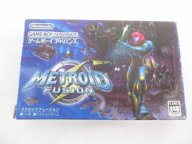 中古品 ゲーム ゲームボーイアドバンス ソフト メトロイド フュージョン 箱説付き