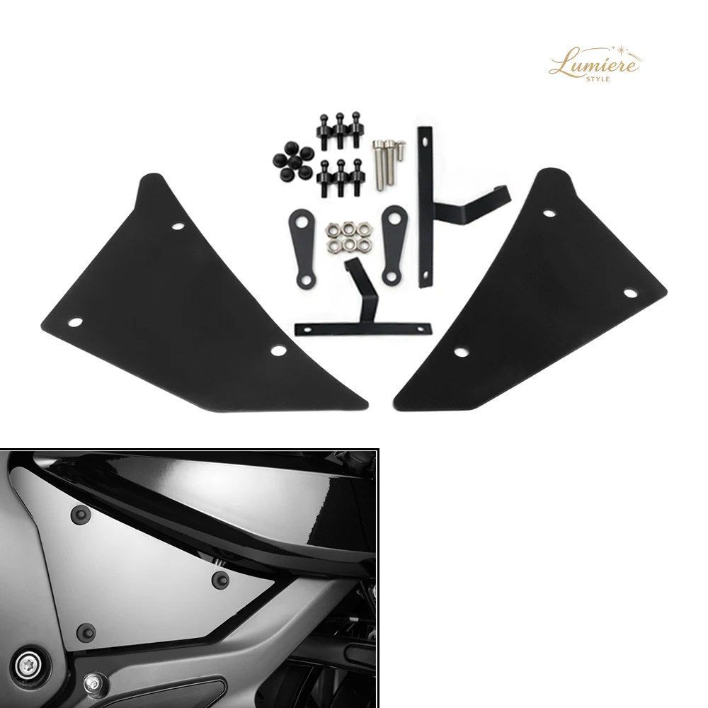 BMW K1600B K1600GA K 1600 B GA 2017-2020 - 22 フレームサイドパネルカバー オートバイフェアリングカウル プラスチックプレート タンク