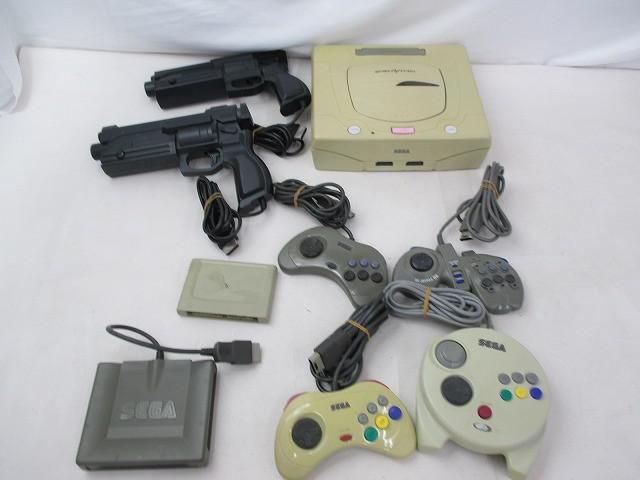 中古品 ゲーム セガ サターン 本体 HST-3220 動作品 本体のみ コントローラー 周辺機器付き