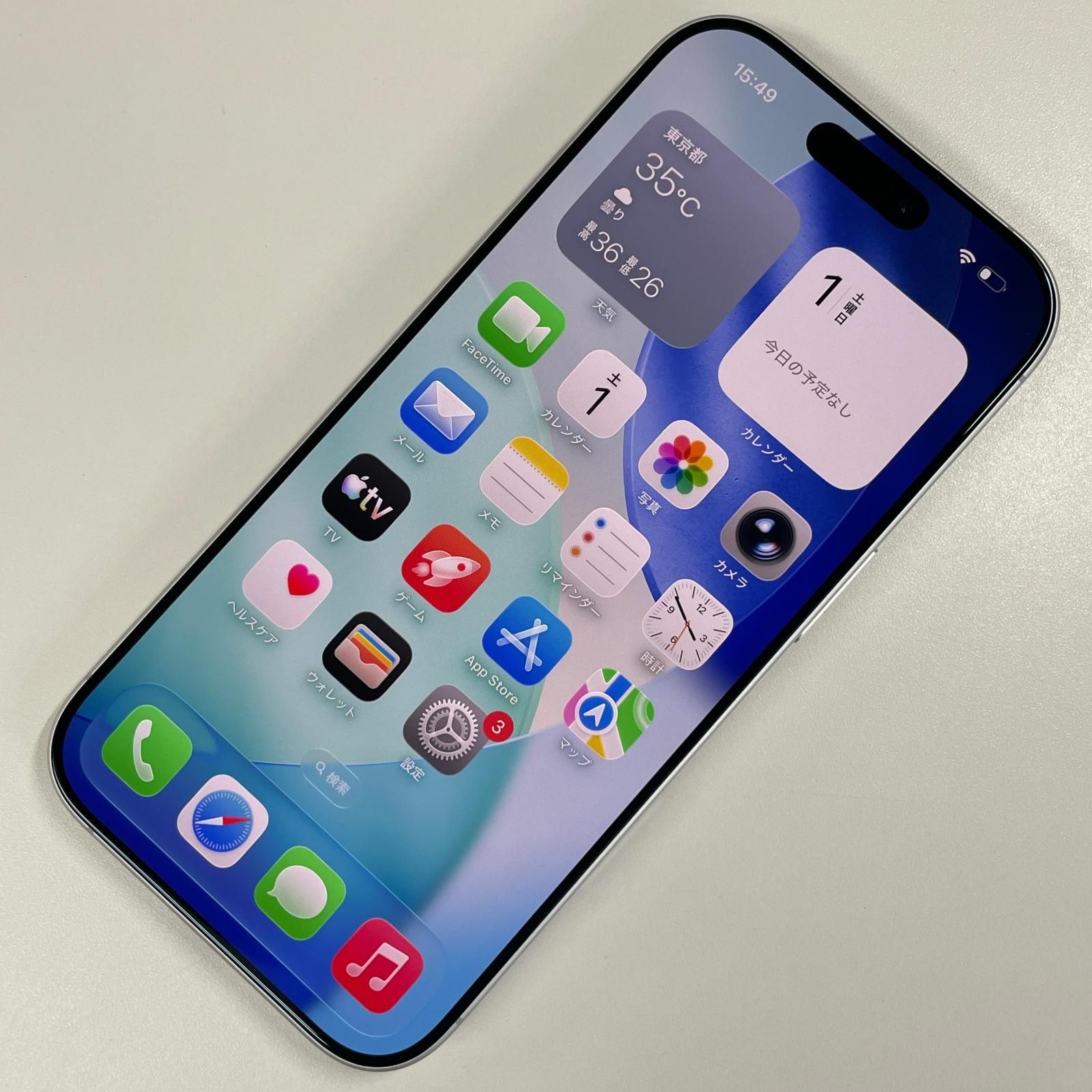 au iPhone 17 256GB ホワイト