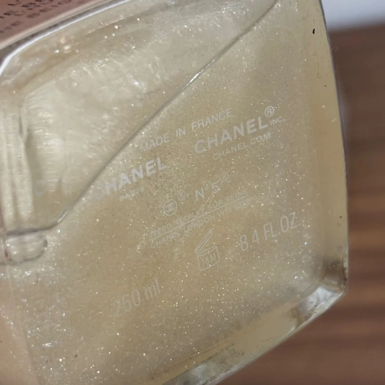 （b4670）CHANEL シャネル N°5 ザ ベージュ ゴールド ボディオイル 250ML