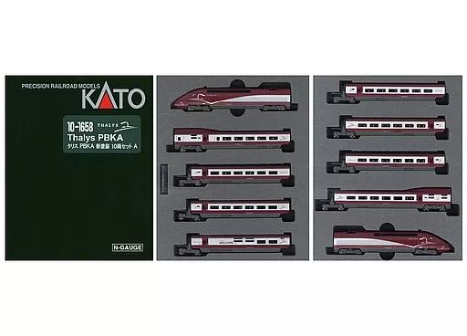 【中古】鉄道模型 1/150 Thalys タリス PBKA 新塗装 10両セット [10-1658]
