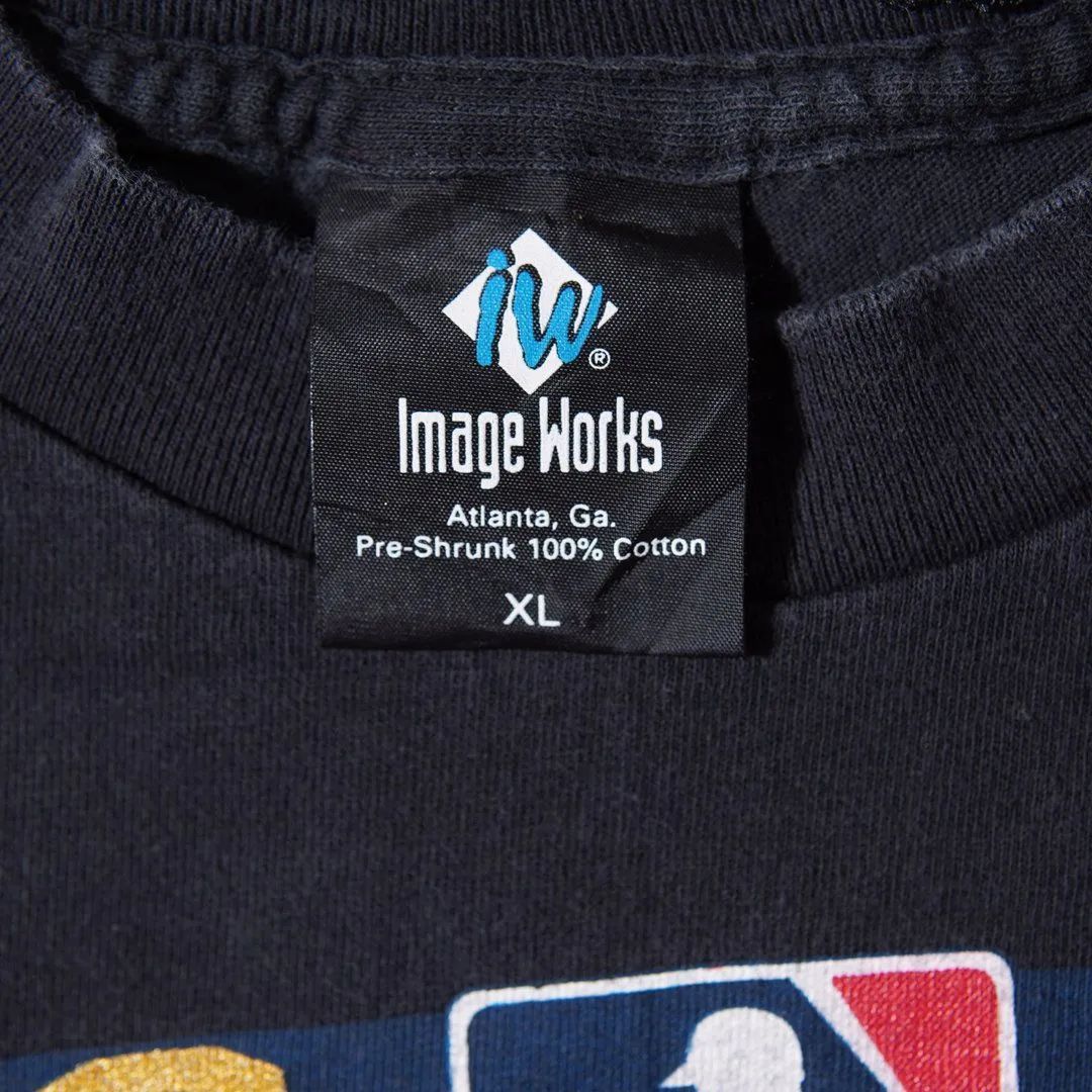 90s USA製 1995年製 MLB アトランタ・ブレーブス Tシャツ XL ブラック