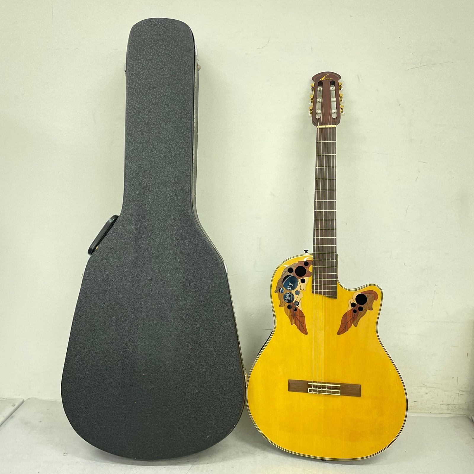 7DS008ovation オベーション エレアコ CC253 ギター ブラウン 中古【動⚪︎】