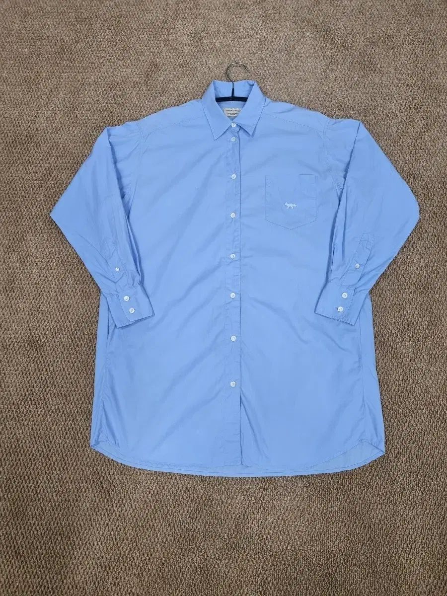 メゾンキツネ シャツ ブルー 11,941円