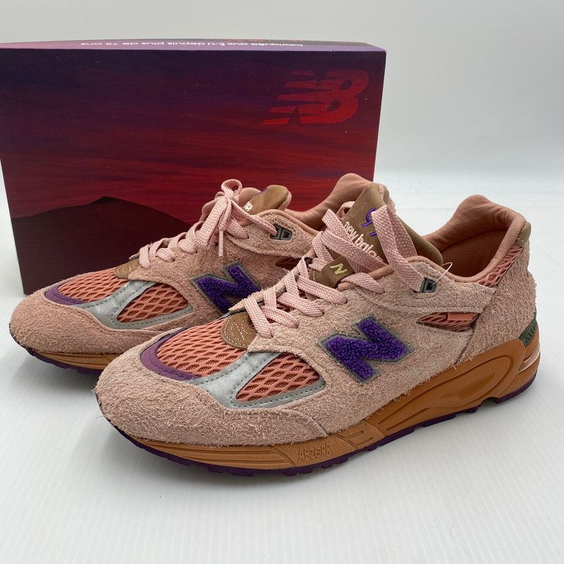 【中古美品】 NEW BALANCE ニューバランス M990SB2 SALEHE BEMBURY 990v2 サレへ・ベンバリー スニーカー 靴 【162-260801-nm-04-tei】