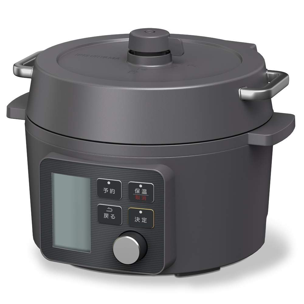 電気圧力鍋 2.2L ブラック KPC-MA2-B アイリスオーヤマ 65種類自動メニュー搭載t ddc73890
