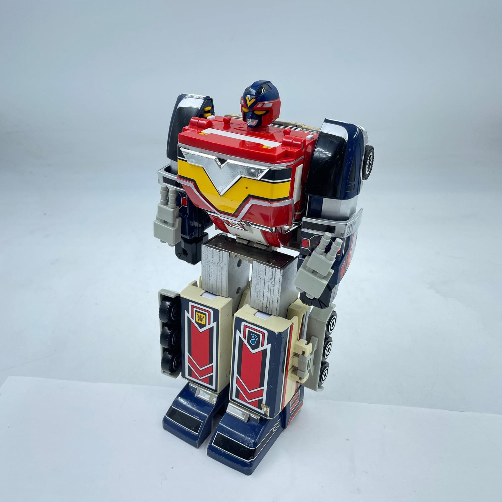 7DS016 ファイブマン DX超合金ファイブロボ 地球戦隊フィギュア 中古