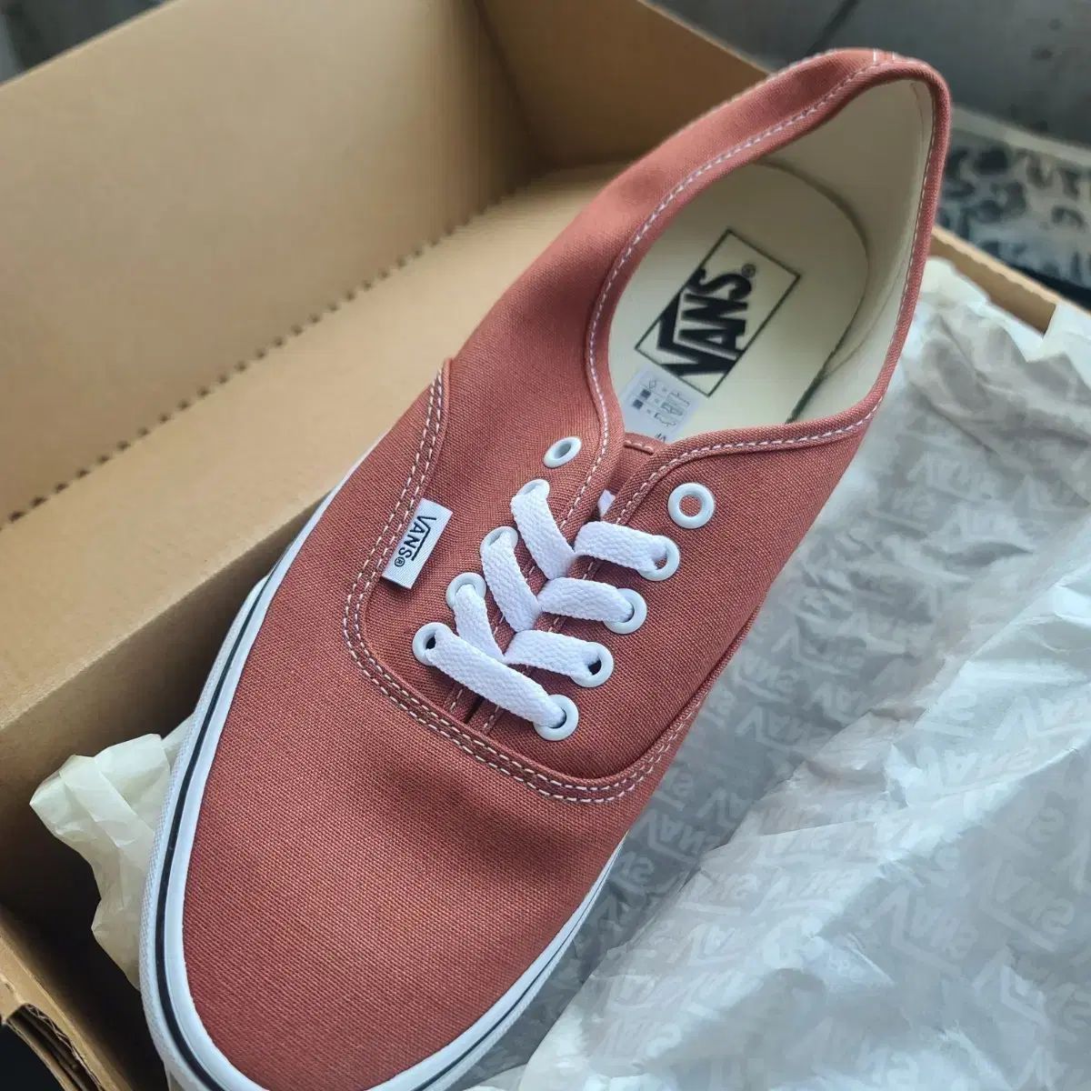 VANS アセンティック brickカラー 280 新品販売