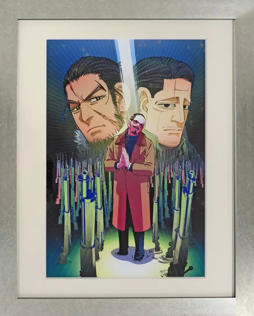 原画イラストボード　ゴールデンカムイ展 額装高精細デジタルカラー　245話 中古】原画イラストボード ゴールデンカムイ展 額装高精細デジタル