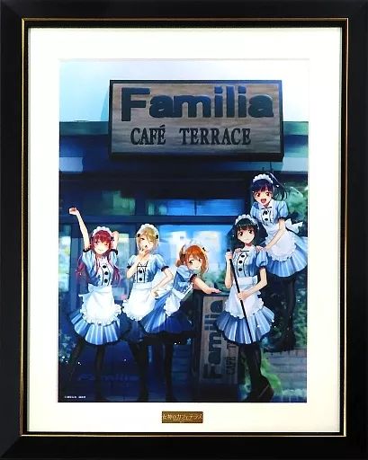【中古】原画イラストボード 付属品付)女神のカフェテラス 複製原画 B