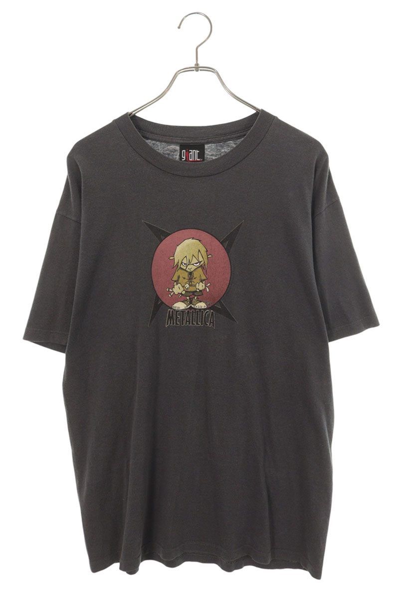 ヴィンテージ METALLICA キャラクタープリントTシャツ メンズ