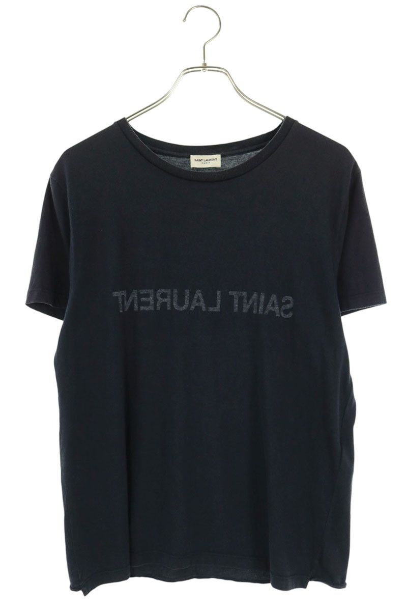 サンローランパリ 663278 Y36HE 反転ロゴTシャツ メンズ M