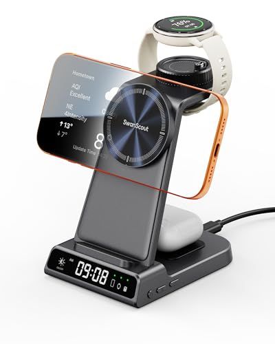 【Garmin Watch専用】ガーミン 充電器 スタンド 3in1 グネット式 マグセーフ充電器 充電スタンド 充電ケーブル付き Garmin Forerunner/Venu/Instinct/Approach/Fenix/Epix/Vivoactive/e 7,031円