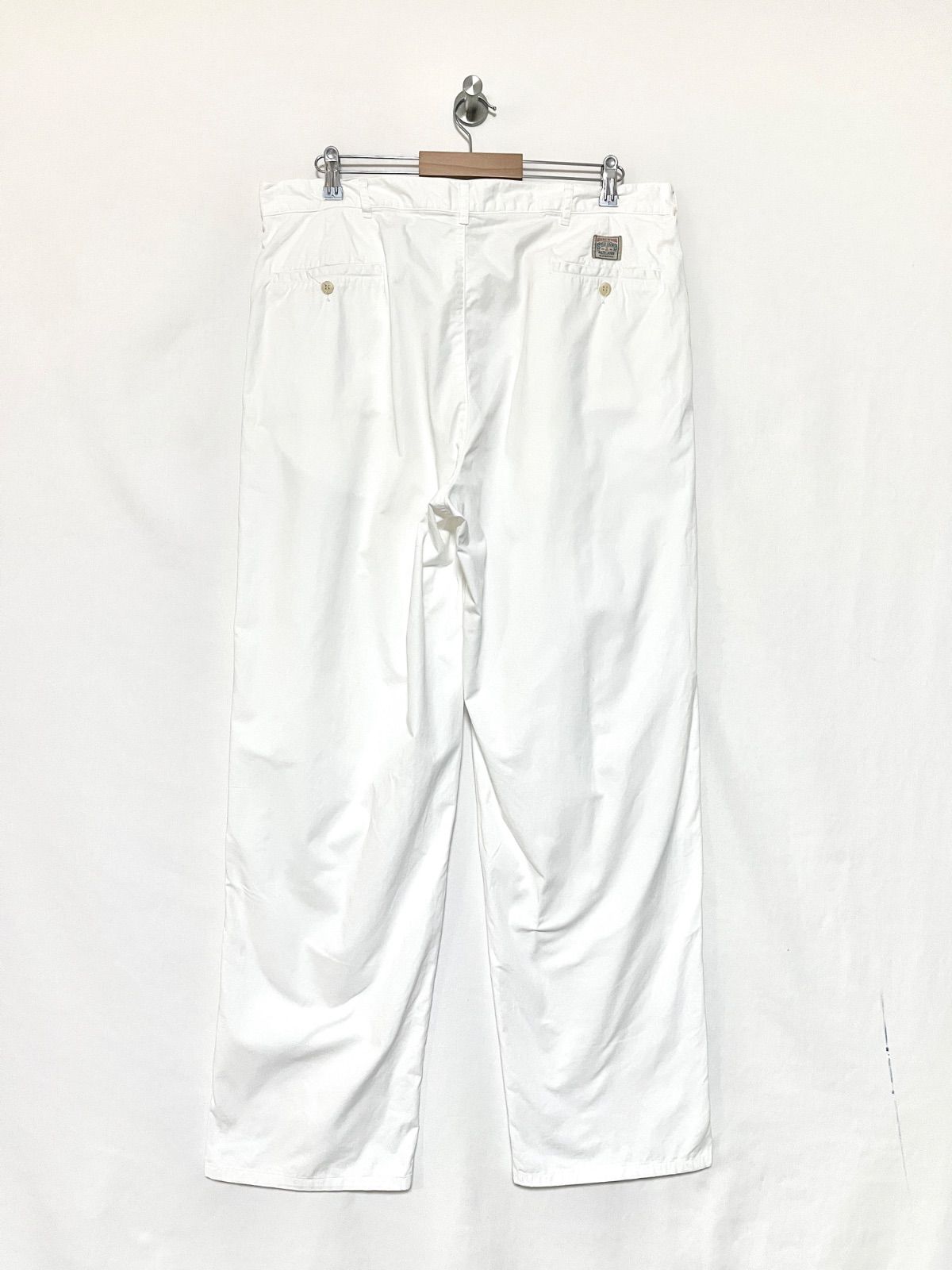 メンズ 【Polo RALPH LAUREN】90s チノパンツ W38 L32 ホワイト 初期