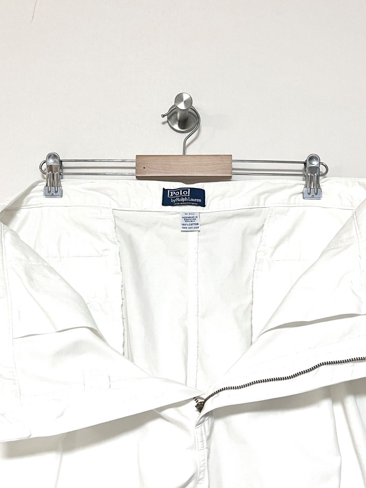 メンズ 【Polo RALPH LAUREN】90s チノパンツ W38 L32 ホワイト 初期